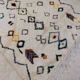 Handmade moroccan berber rug 250 x 153 cm