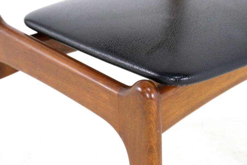 Set of 4 chairs - vintage teak