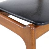 Set of 4 chairs - vintage teak