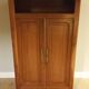 Small table or sideboard in solid cherry wood.