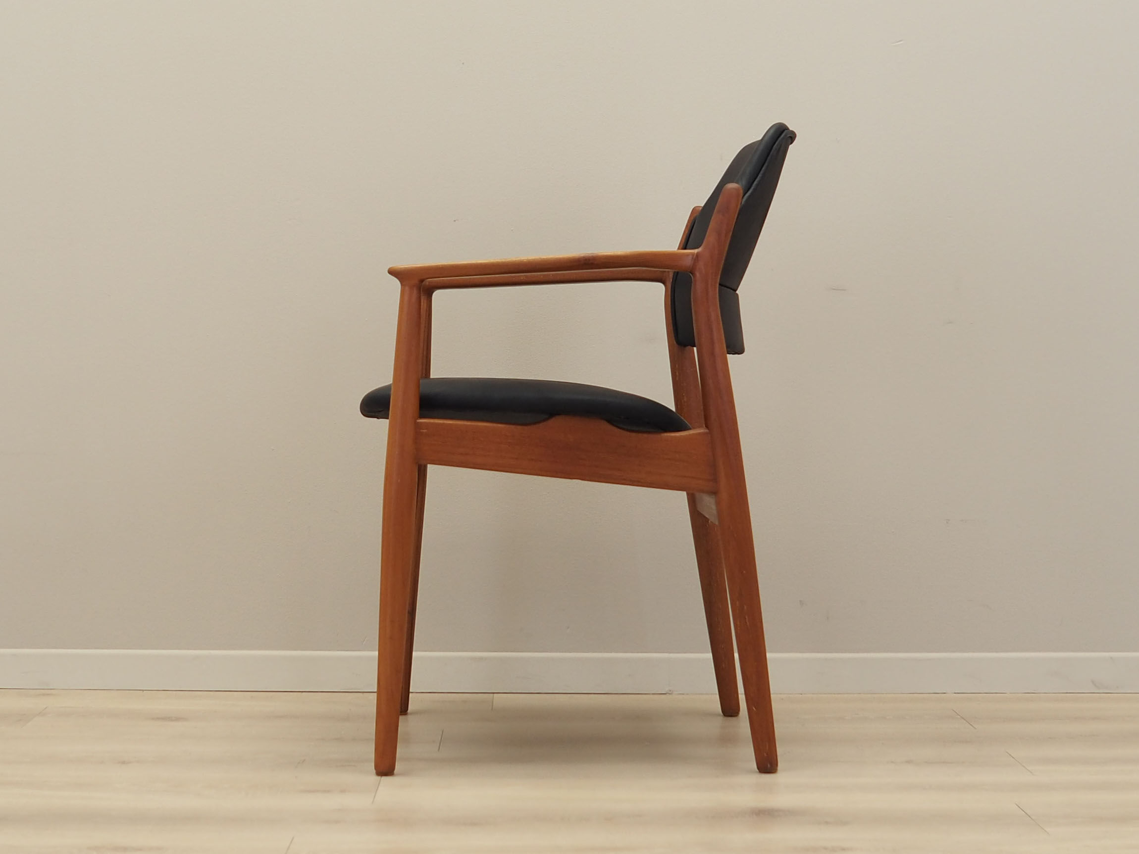 Teak armchair, Danish design, 1960s, designer: Arne Vodder, manufacture: Sibast
