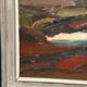 Original Swedish Oil on Panel – “Rustic Landscape” by Thage Carlson – Signed – Vintage & Framed – 72 × 61 cm (28.3" × 24")