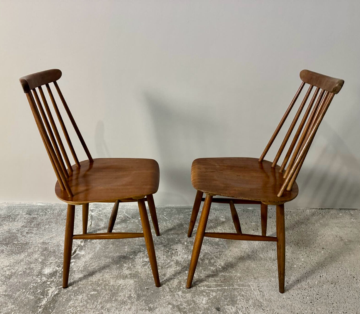 Scandinavian chairs in teak Tapiovaara