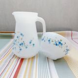 Arcopal Veronica forget-me-not carafe