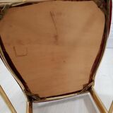 Paire de chaises Chiavarine, laiton
