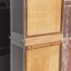 Wooden wardrobe.