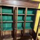 Louis XVI style mahogany bookcase, 3 doors