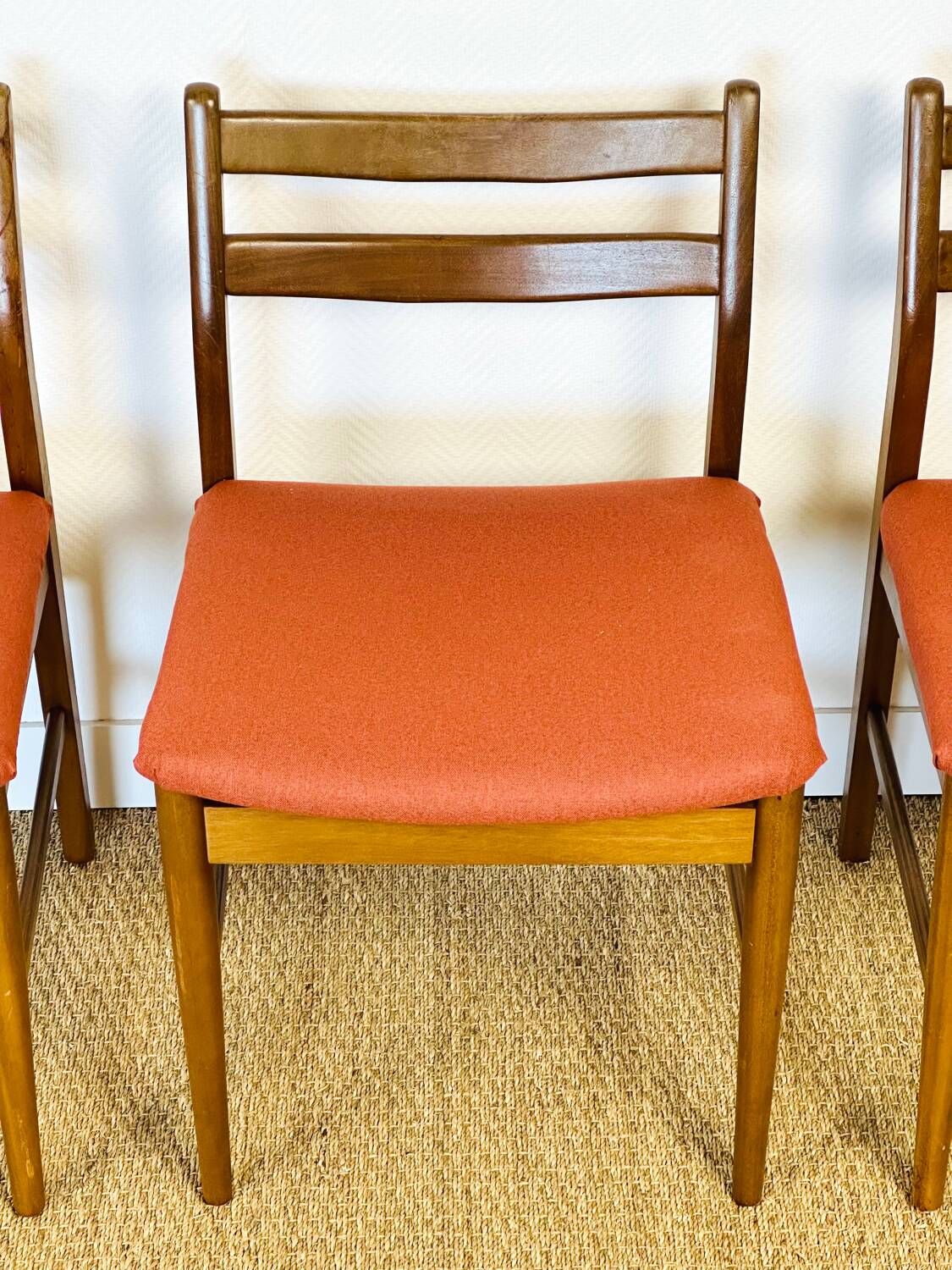 4 Scandinavian chairs 1960