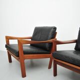 Armchairs by Illum Wikkelsø for Niels Eilersen, 1950s, set of 2