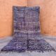 Moroccan rug Beni M'Guild purple - 367 x 176 cm