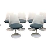 Eero saarinen & knoll international edition, 6 “tulip” chairs