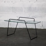 Modernist glass coffee table