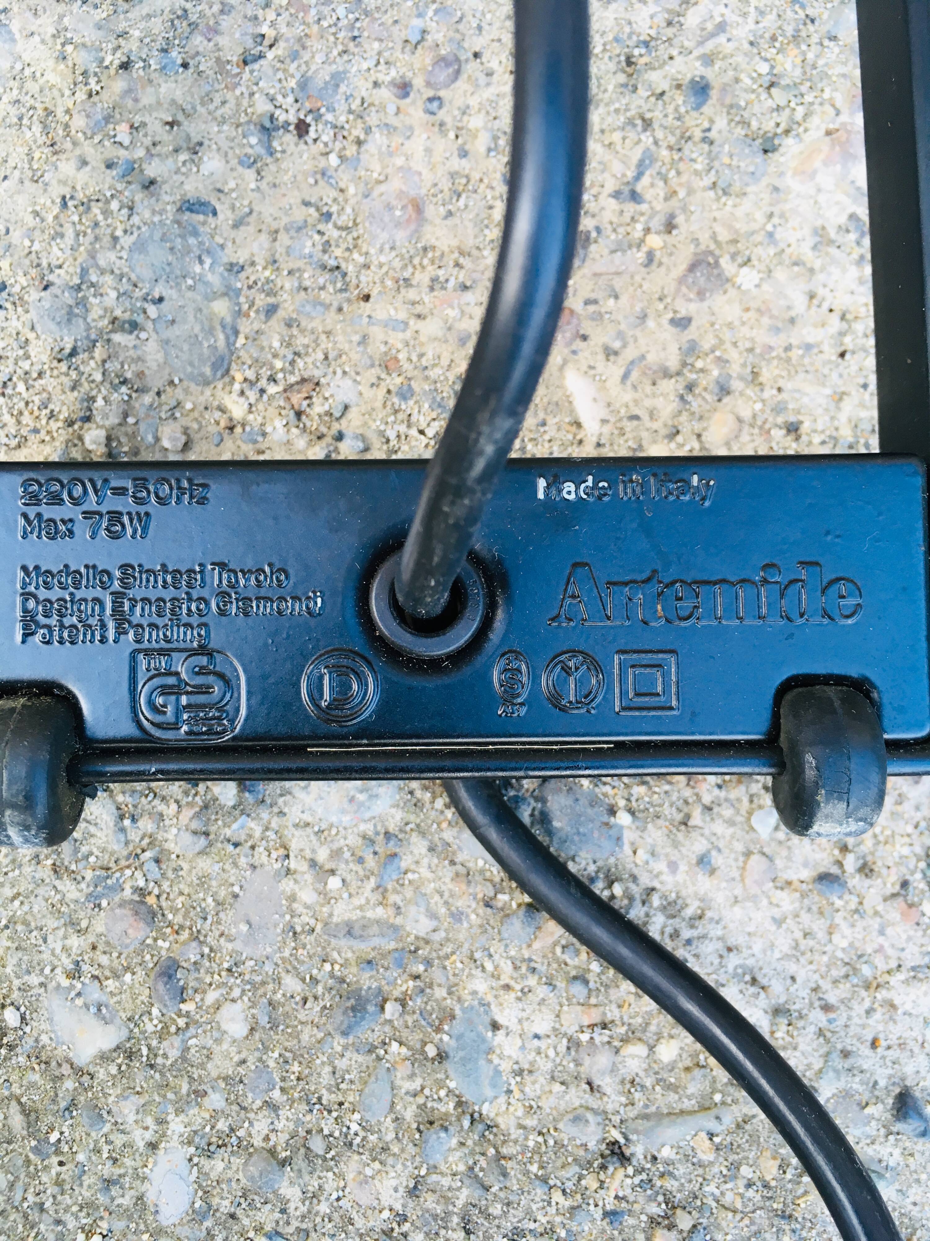 Sintesi lamp E. Gismondi for Artemide