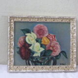 Table signed floral composition Hybac