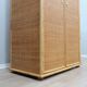 Vintage Dal Vera bamboo & rattan freestanding wardrobe 1970s