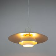 Pair of 2 Danish vintage PH 4/3 pendant lamps by Poul Henningsen, 1966