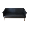 Brühl sofa in black leather