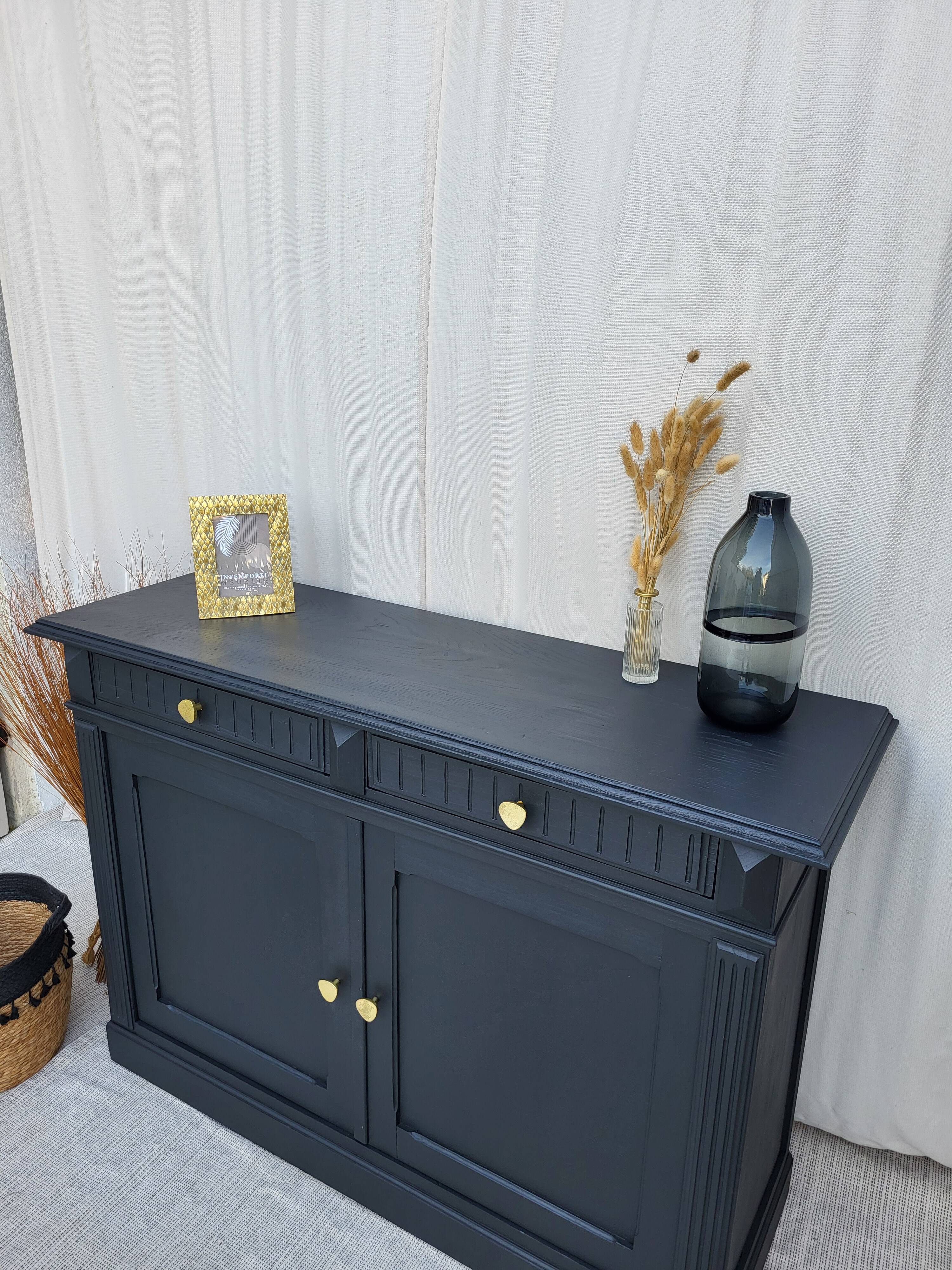 Buffet bas 2 portes et 2 tiroirs