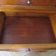 Rare Louis Philippe chest of drawers with 7 drawers from the 80s in cherry wood