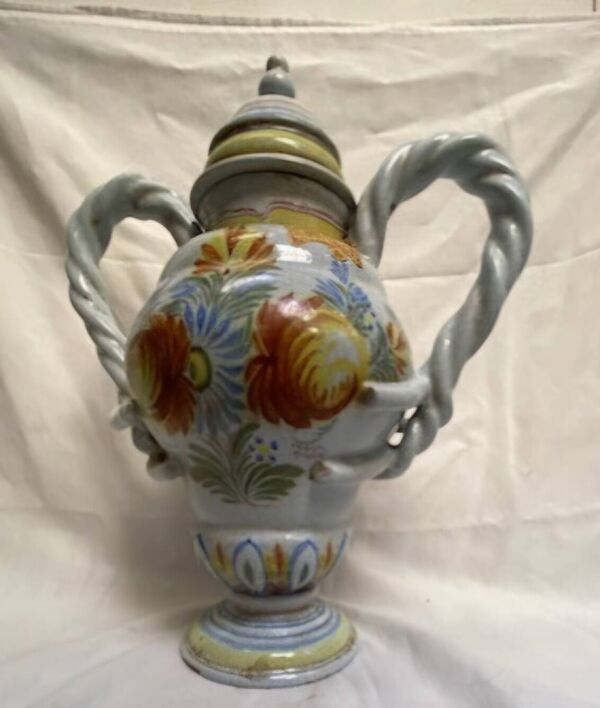 Vase amphore Henriot Quimper Bretagne 1940