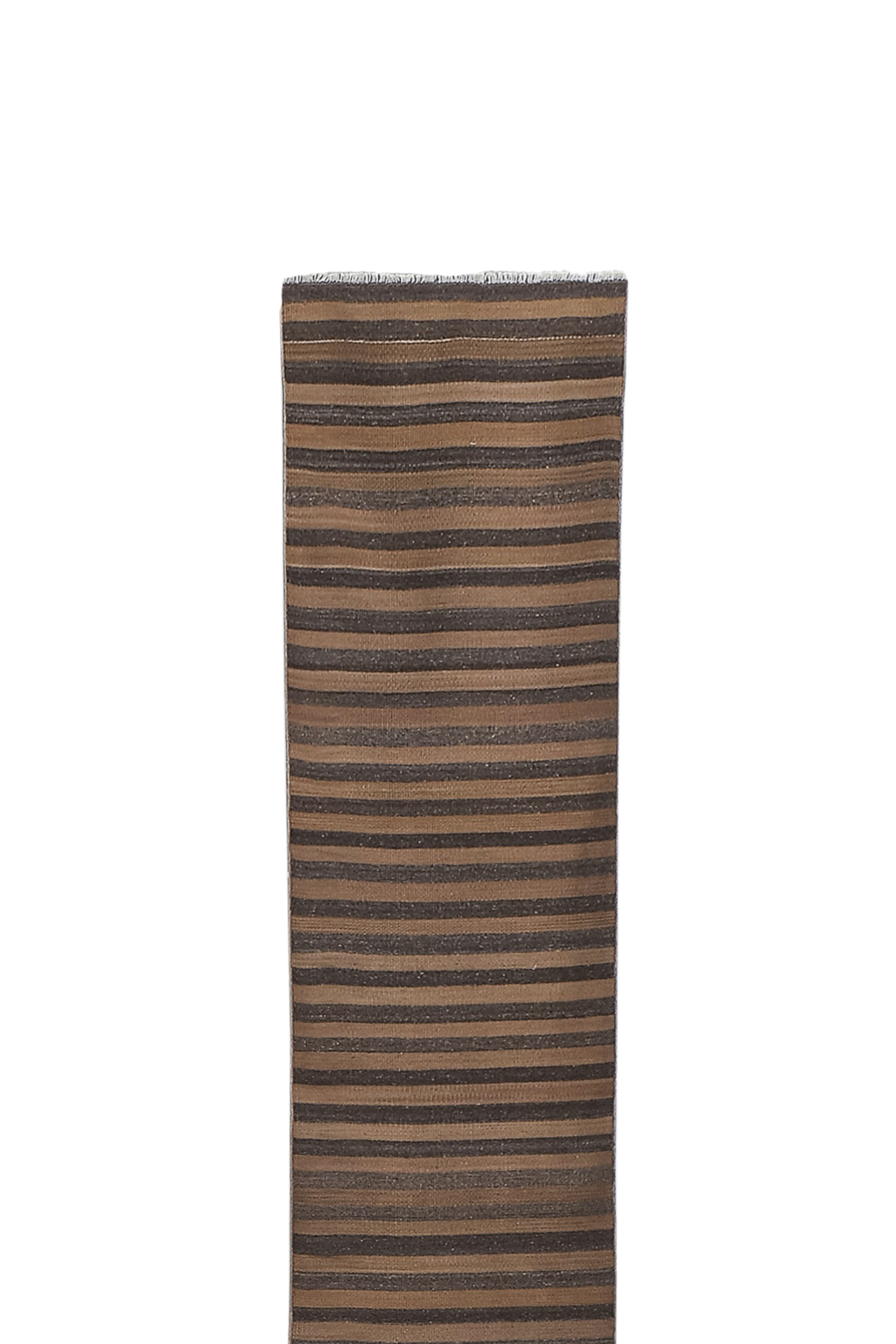 Vintage Turkish Kilim Extra-Long Hallway Runner with Boho Chic Style