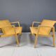 Mid century plywood benches