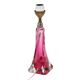 Purple and Pink Crystal Table Lamp – Val Saint Lambert – Sixties
