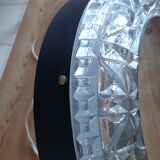 Applique vintage métal verre et miroir