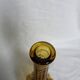 Carafe Empoli Italy Genie bottle in amber glass