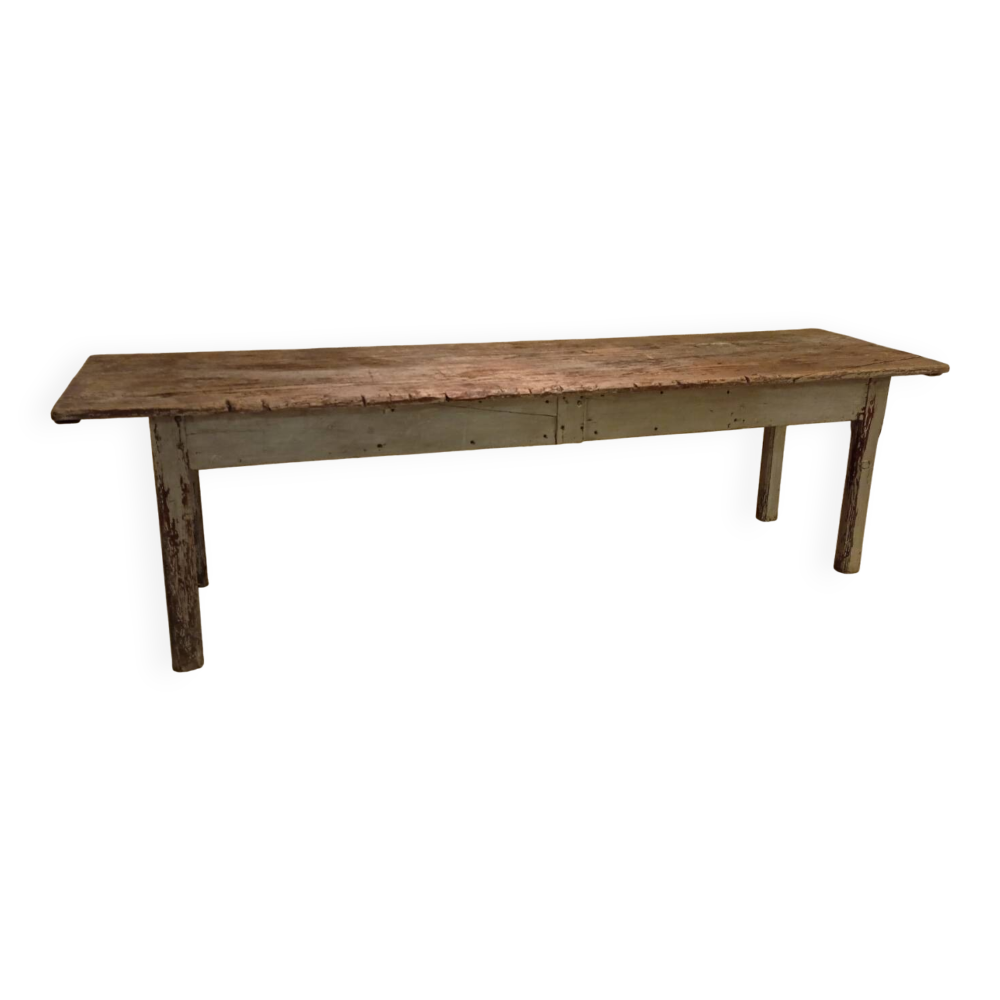 Long antique table