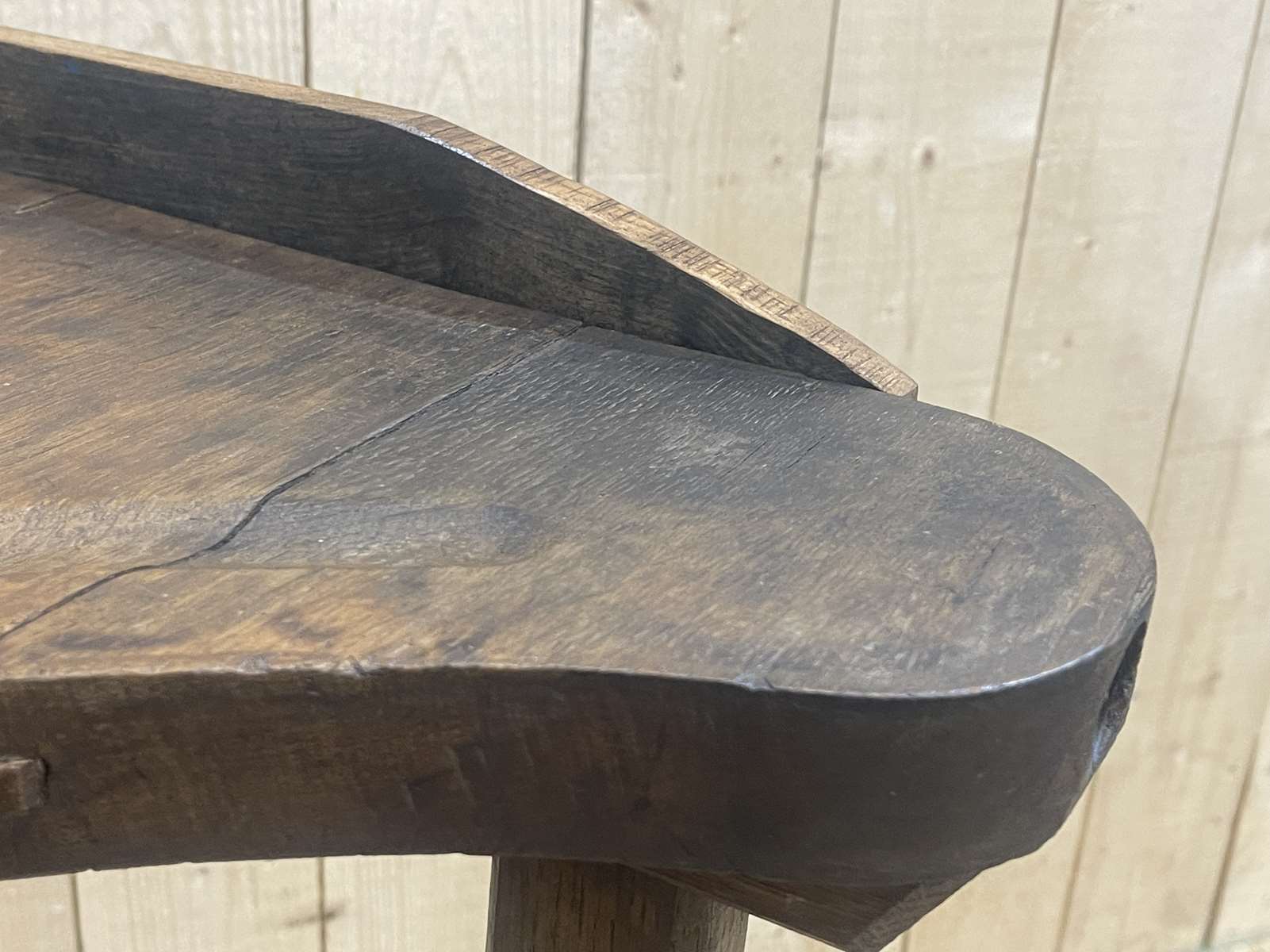 Table de travail de bijoutier en chêne début XXème