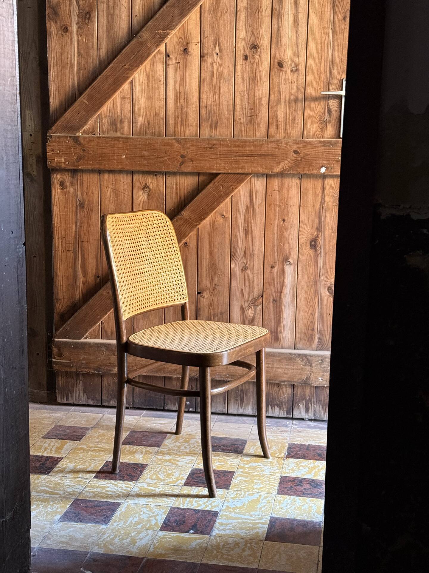 2x Josef Hoffmann dining chair Model 811