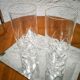 Duo of Crystal Long Drink Glasses