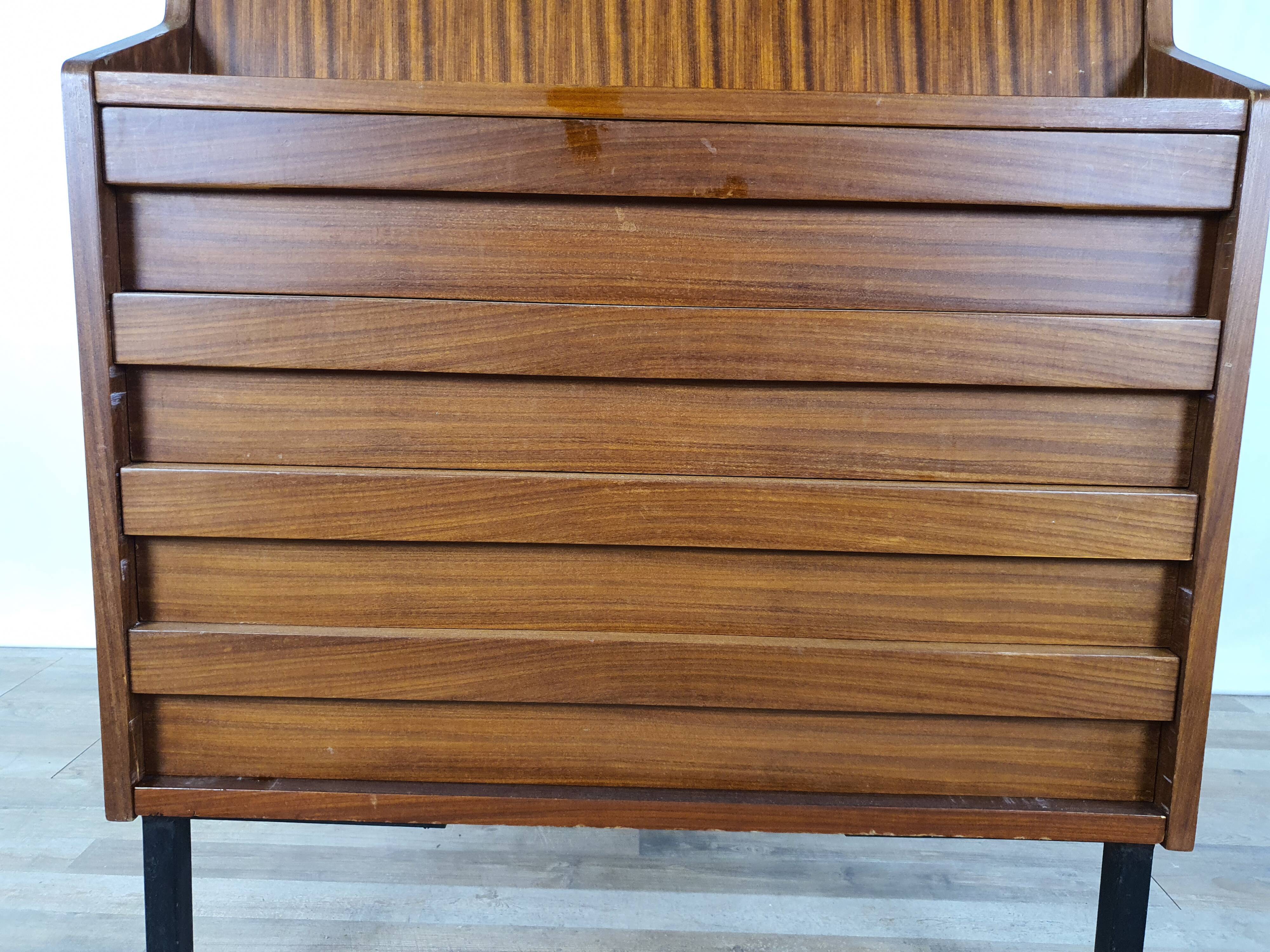 Scandinavian style sideboard with flap