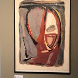 Lithograph Head of Bram Van Velde