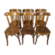 Set of 6 bistro chairs