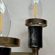 Pair of large Italian wall lights, 1950s