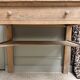Petite console ancienne de ferme (restaurée)