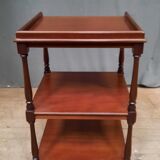 Side table with 3 trays