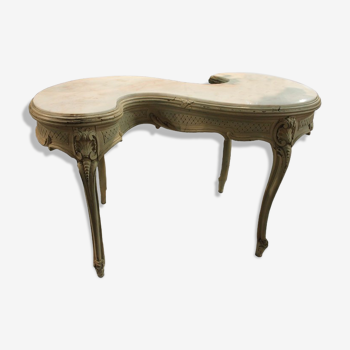 Table d'appoint exceptionnelle en marbre du 19ème siècle