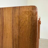 Vintage sideboard/television stand, high-gloss walnut, Bilea