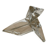Vide poche vintage « Origami » en cristal