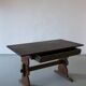 Alpine carved pine dining table set | 1950s