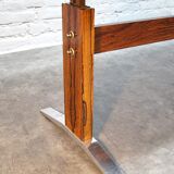 Vintage adjustable rosewood dining or coffee table from K&G, 1960s