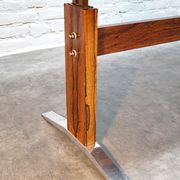Vintage adjustable rosewood dining or coffee table from K&G, 1960s