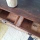 Buffet parisien bois ancien 2 portes panneautées