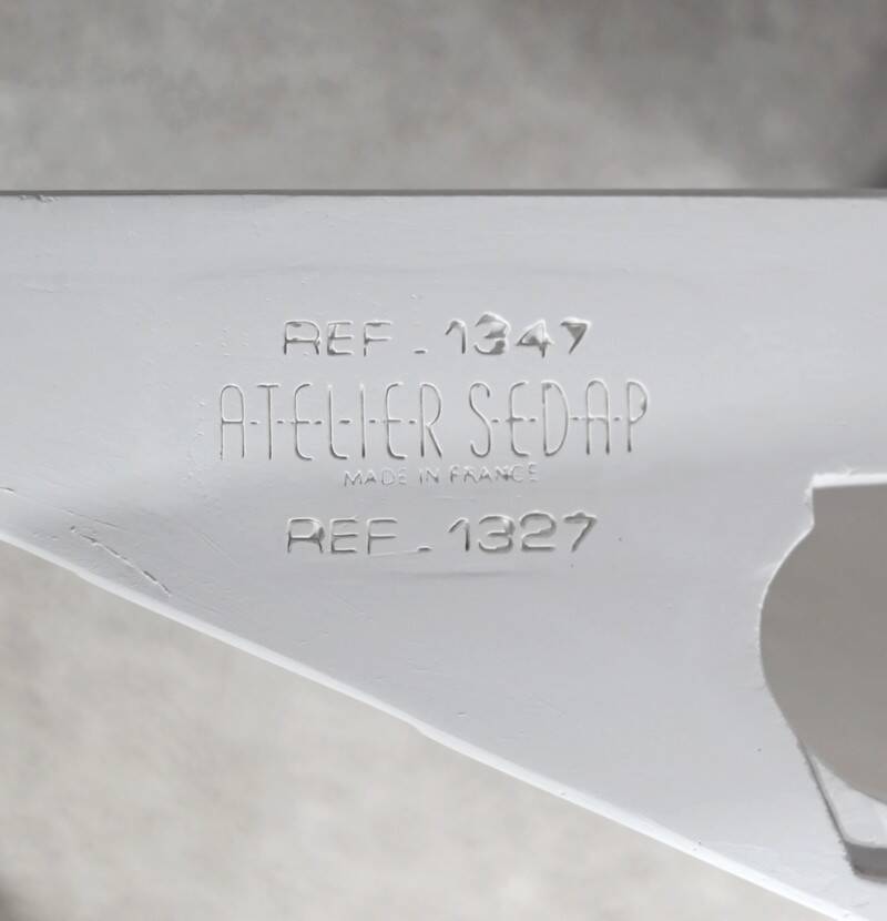 Pair of plaster wall lamps, Sedap workshop – late twentieth century