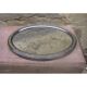 Old mirror tray "Art Deco"