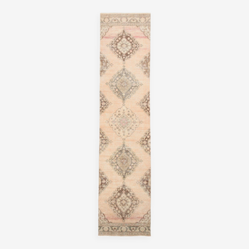 3x13 Classic & Oriental Wool Persian Runner Rug, 90x395Cm