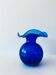 Blue ruff vase